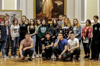 Выезд студентов МФ МГТУ в Санкт-Петербург