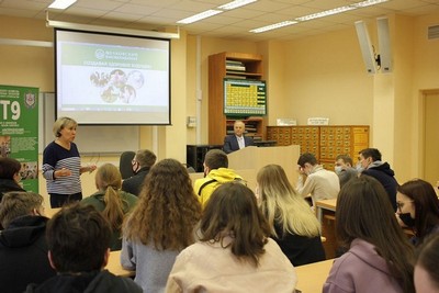 Встреча студентов и преподавателей с представителями Щёлковского биокомбината