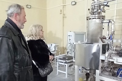 Преподаватели кафедры посетили новую лабораторию АО «НПО «БИОТЕХКОМПОЗИТ»
