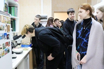 Студенты посетили «Российский центр защиты леса»